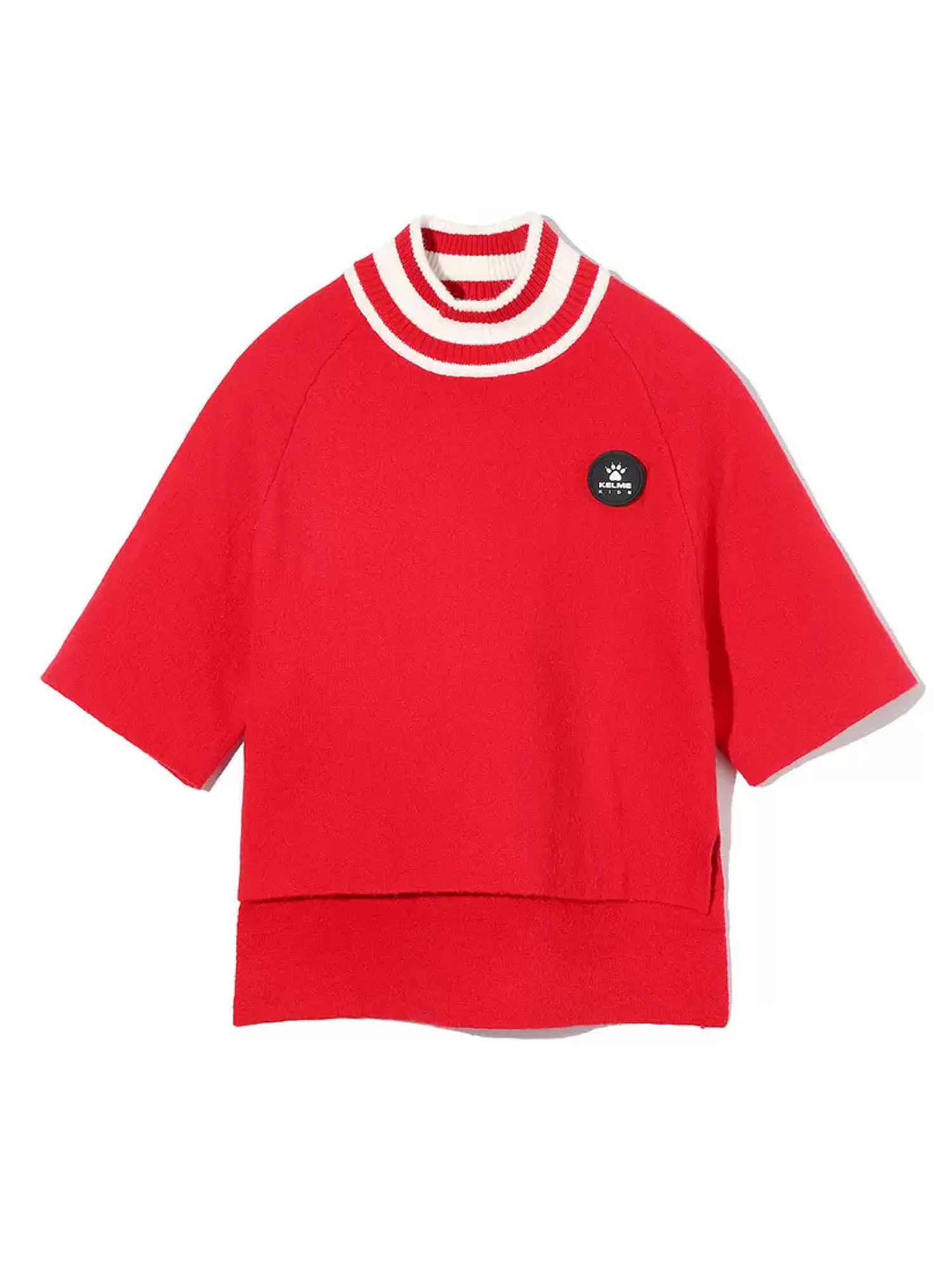 Детская футболка KELME Girls Half Turtleneck Sweater Women Red