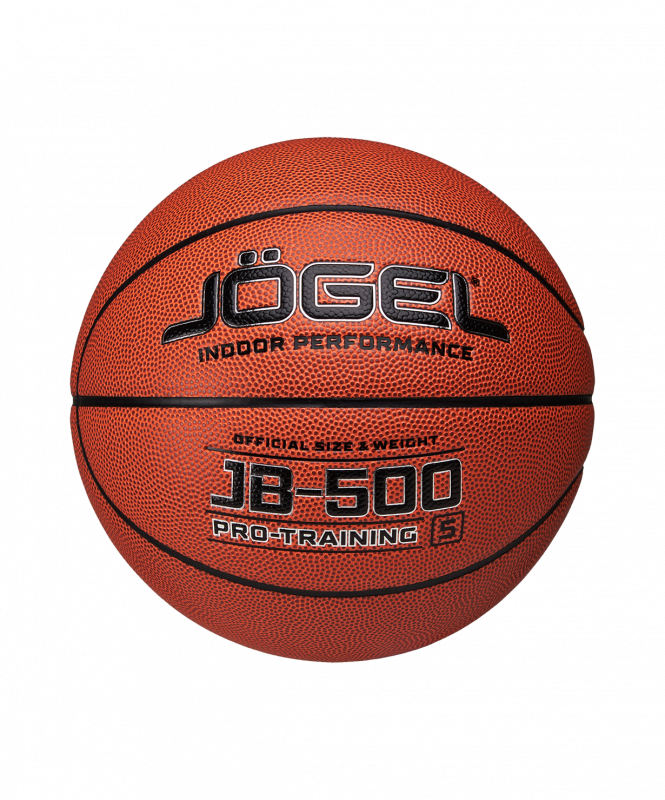 Мяч баскетбольный JOGEL JB-500 №5, размер 5
