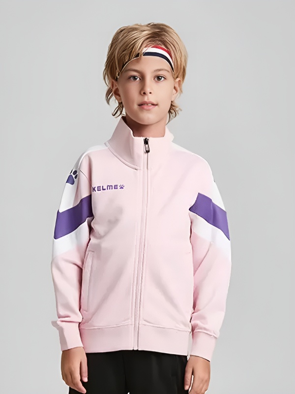 Детская олимпийка KELME Training Jacket Kids Pink