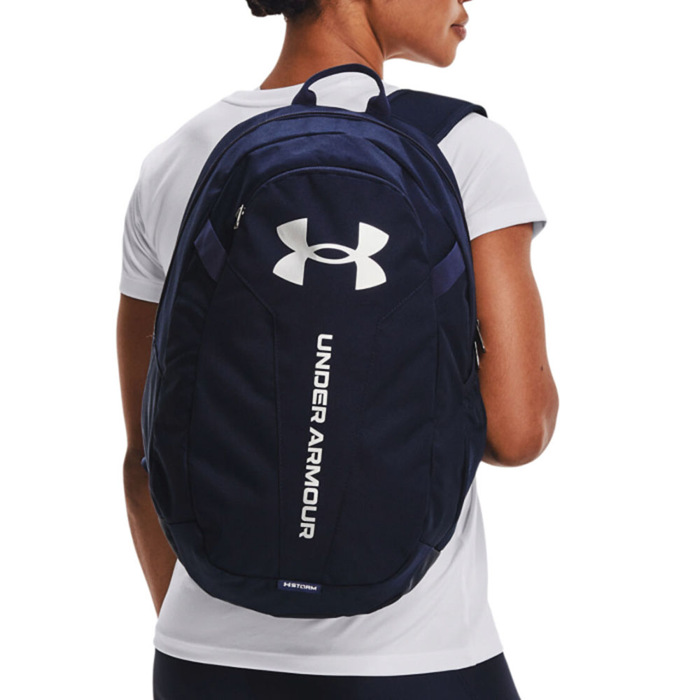 Рюкзак городской UNDER ARMOUR Hustle Lite, 1364180-410, полиэстер, синий