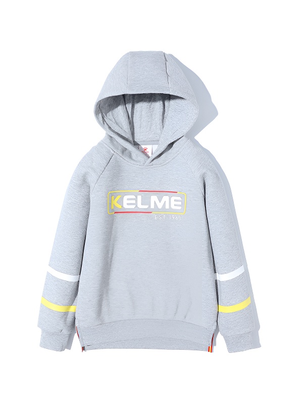 Детское худи KELME Girl's Hooded Sweatshirt Grey