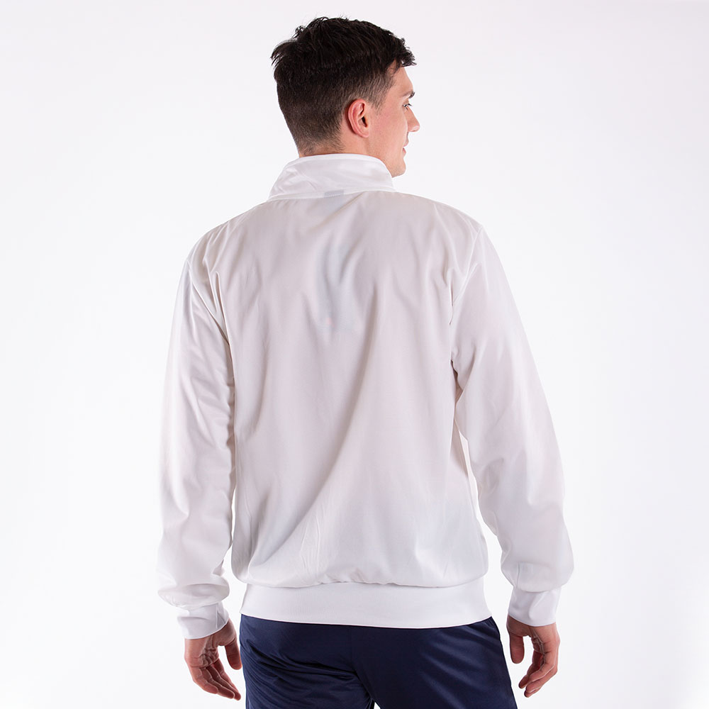 Костюм спортивный +ADRENALINA 3302-023-S, р.S, 100% полиэстер, бело-т.синий