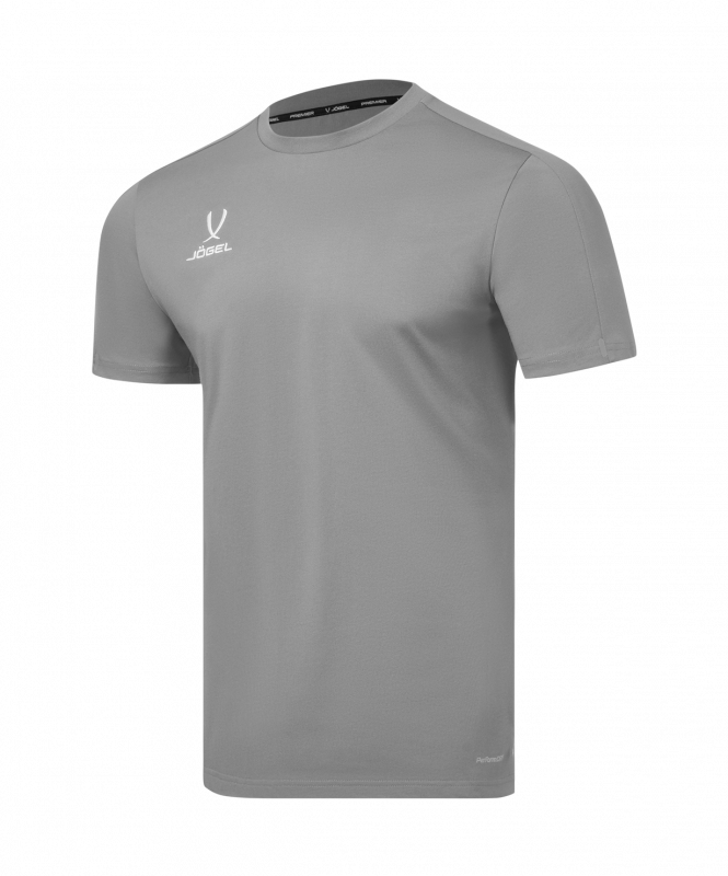 Футболка тренировочная JOGEL PREMIER PerFormDRY TRN CVC Tee, серый, размер L