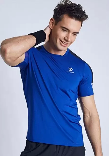 Футболка KELME Training T-Shirt Blue