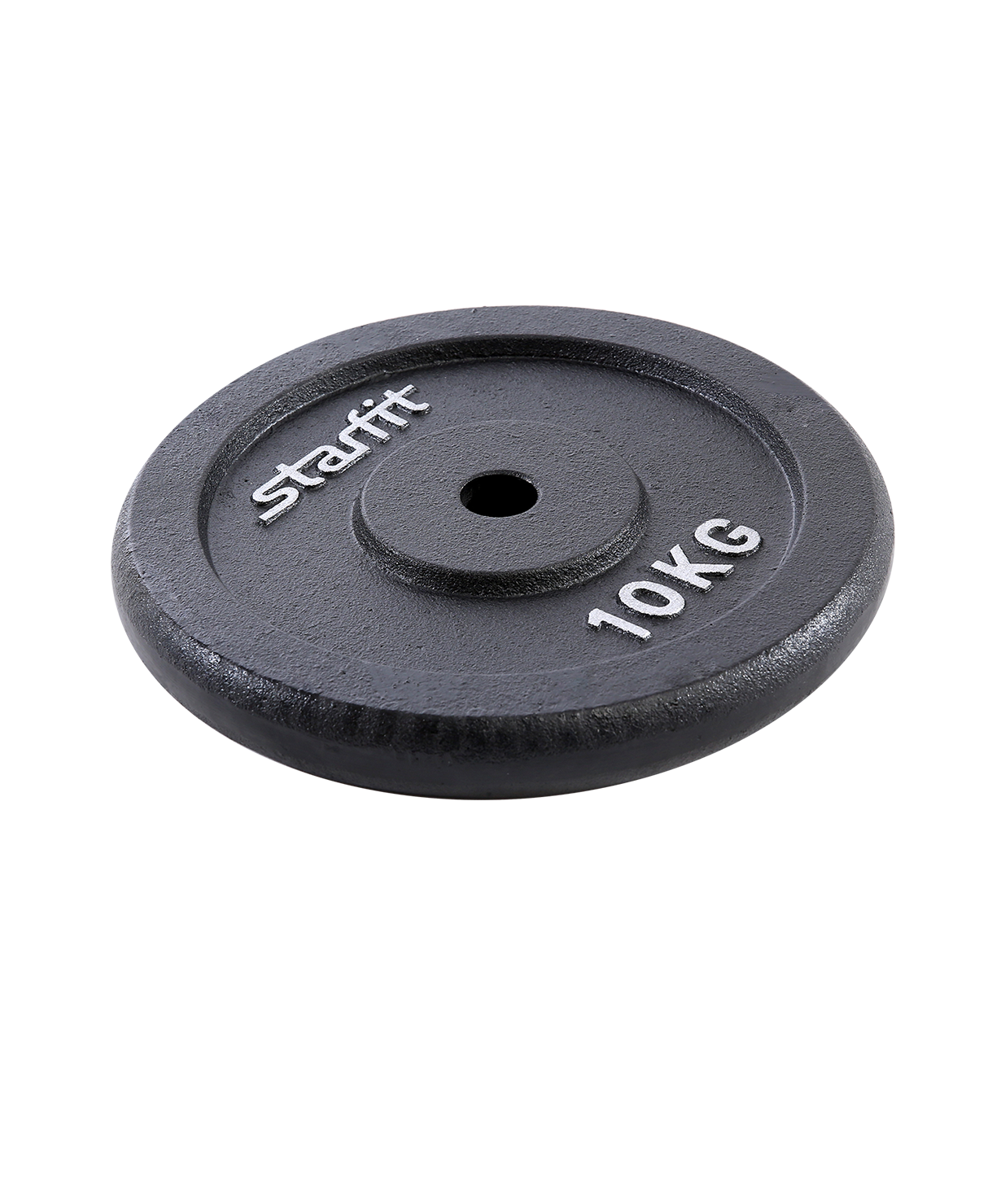 Диск чугунный STARFIT BB-204 d=26 мм, черный, 10 кг