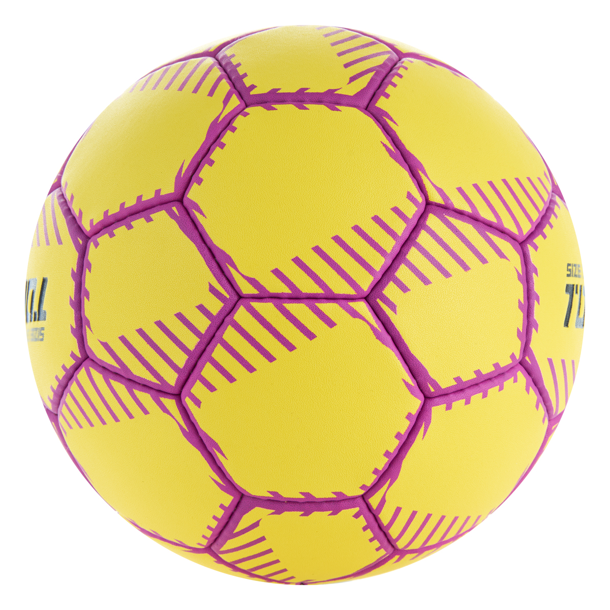 Мяч ганд. TORRES Club, H32433, р.3, ПУ, 5 подкл. слоев, руч. сшивка, желтый