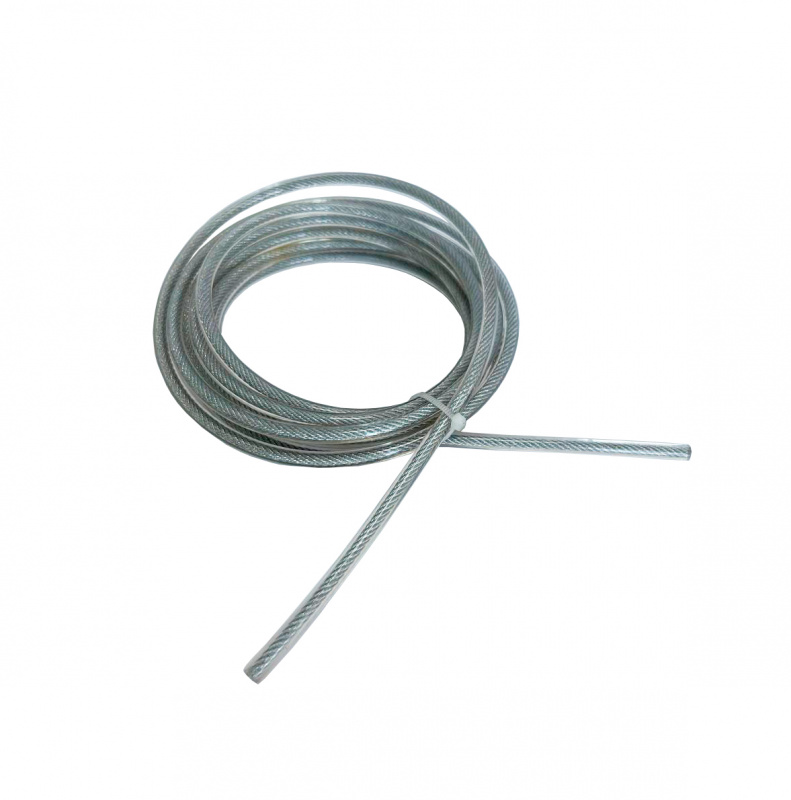 Трос скоростной скакалки прозрачный 4 мм