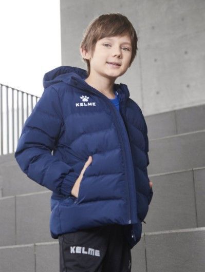 Детский пуховик KELME Padding Jacket Kid Dark Blue