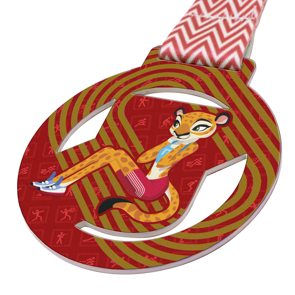 Медаль GMZP 847-70-1/GМ (70х75мм, s-2 мм)