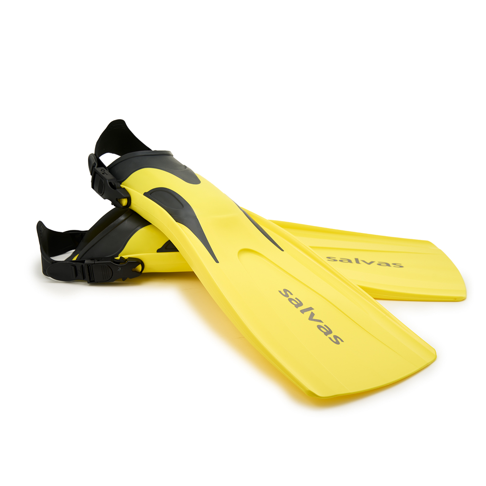 Ласты для плав. Salvas Hazard Plus Fin, BA160SMGGSTS,TPR и Novaflex, р.S/M, желтый