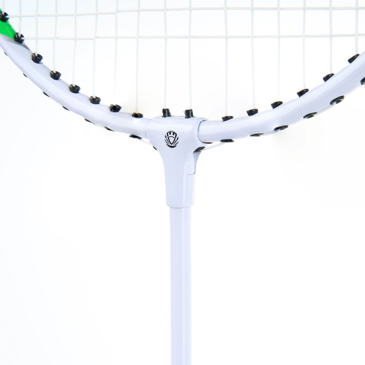 Ракетка бадм. TORRES Hobby1, BD23504, для начинающ.,стал. стерж и обод, со струнами, зелёный