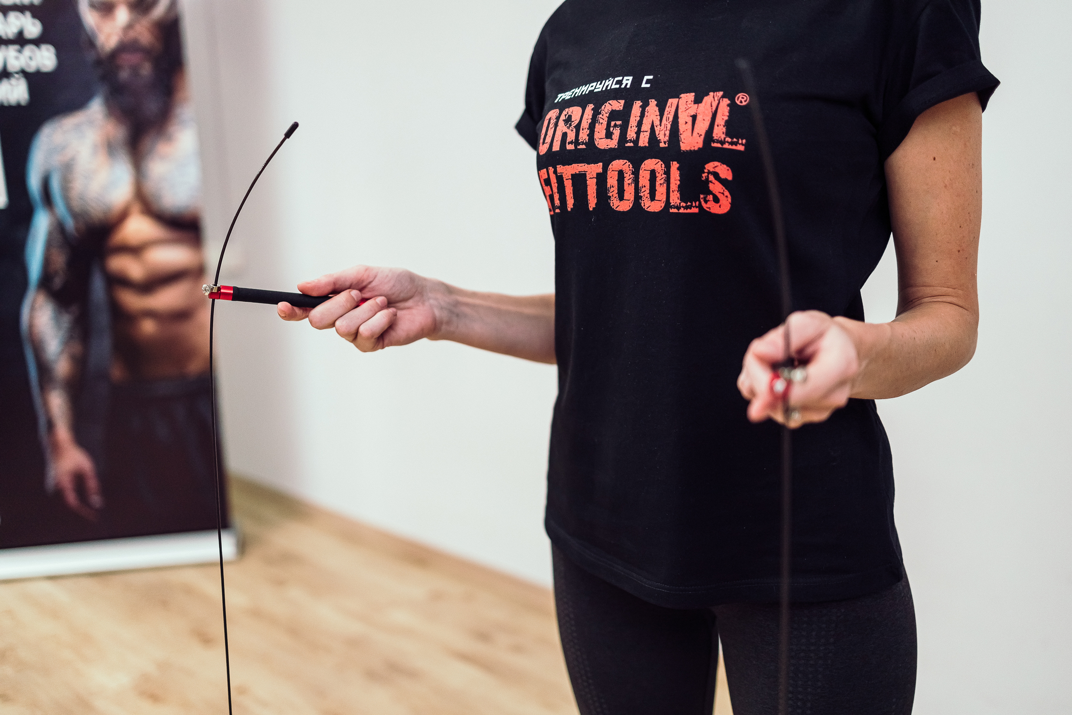 Скакалка профессиональная регулируемая скоростная FT-JR-SQD