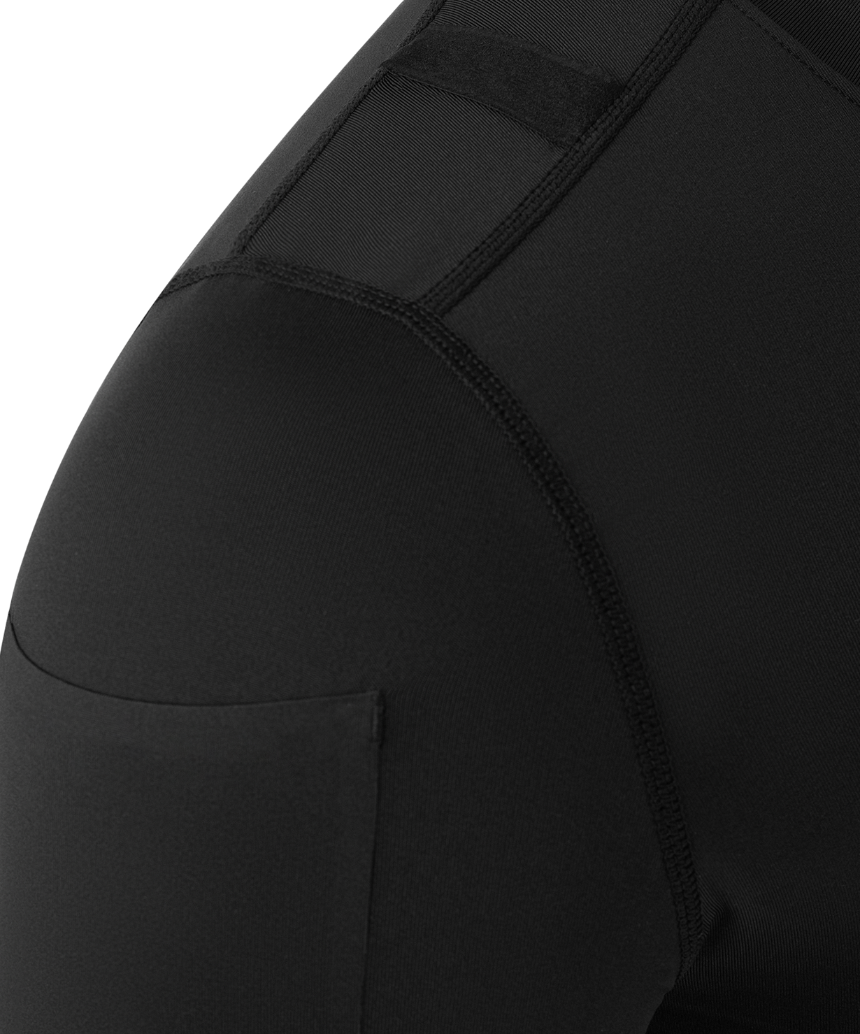 Футболка компрессионная судейская JOGEL PerFormDRY Referee Baselayer Tee SS, черный, размер L