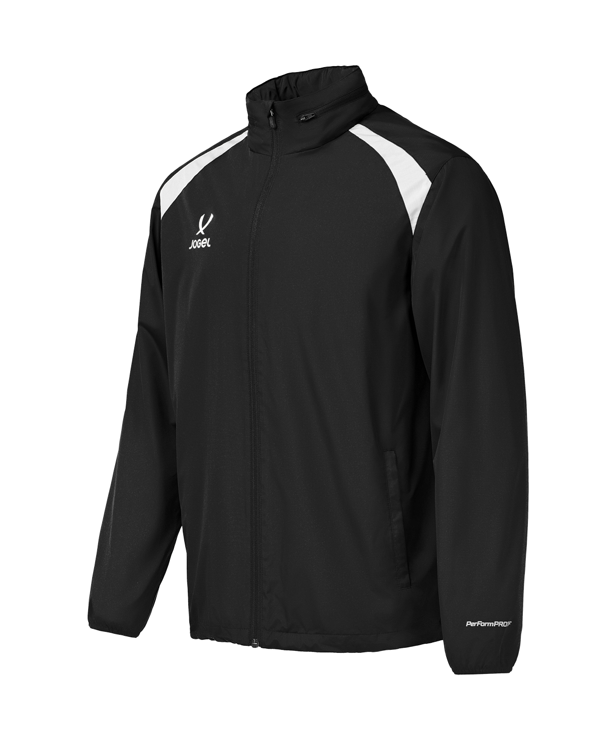 Куртка ветрозащитная JOGEL DIVISION PerFormPROOF Rain Jacket, черный, детский