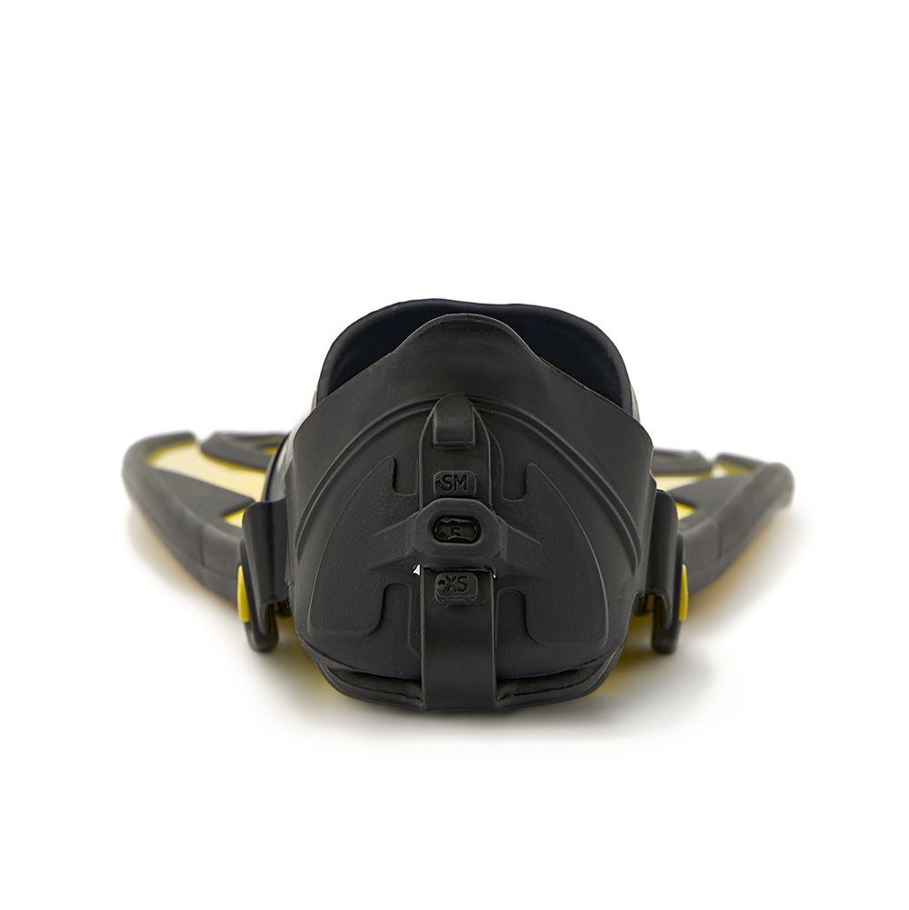 Ласты для плав. Salvas Tonic Dive, BA190SMGGSTS,TPR и Technoflex, р.S/M, желтый