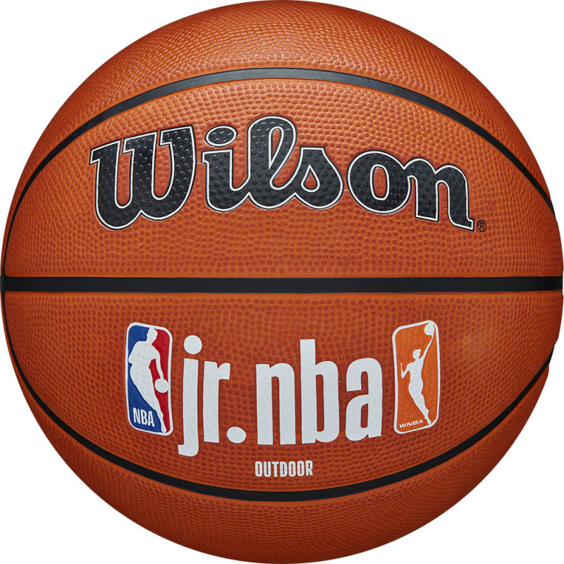 Мяч баск. WILSON JR.NBA Authentic Outdoor, WZ3011801XB7, р.7 резина, бутил. камера, коричневый