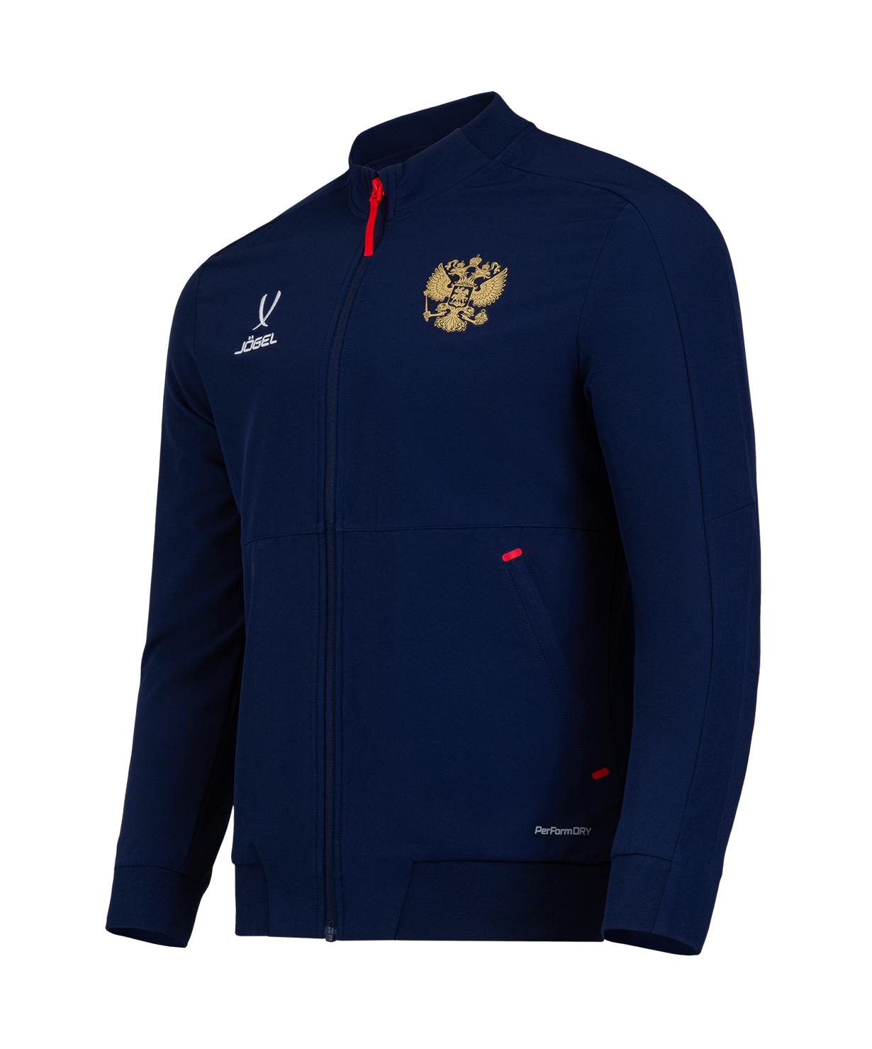 Куртка спортивная JOGEL NATIONAL PerFormDRY Woven Jacket, темно-синий