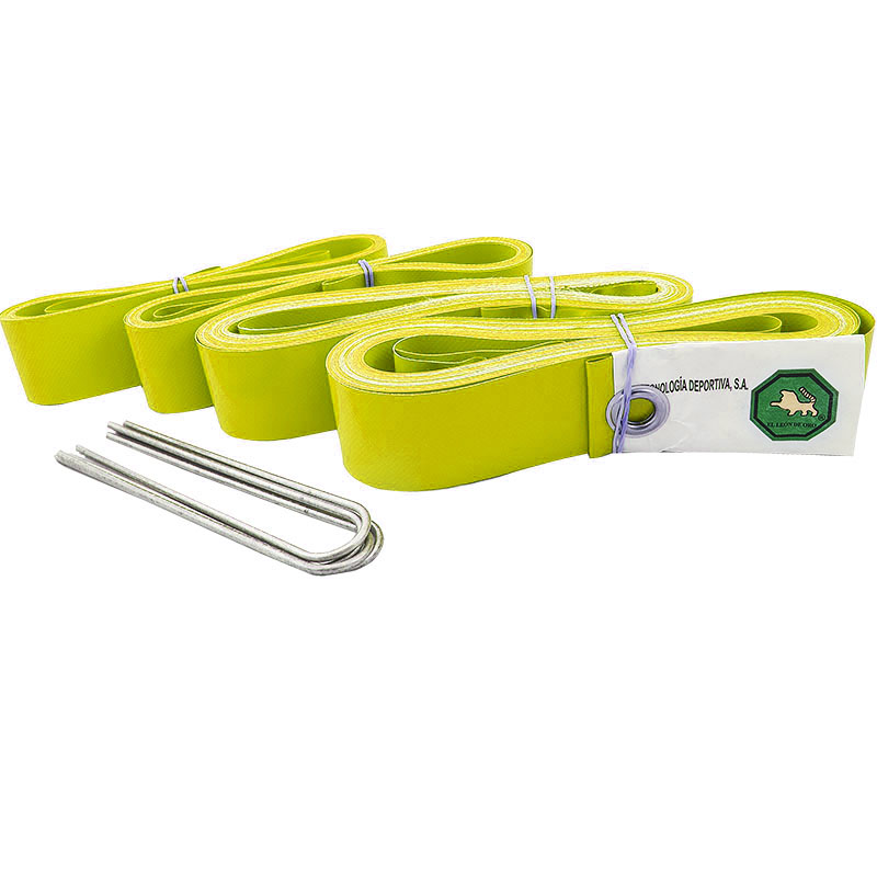 Компл. для разм. площ. для пляж. вол. EL LEON DE ORO, 94995000006,ПВХ,шир.5,0 см,8х16 м, желтый