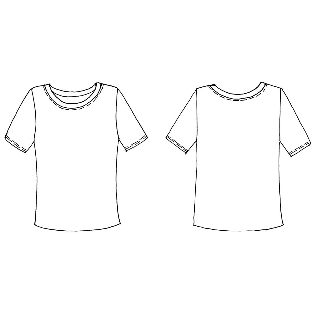 Футболка с коротким рукавом Indigo SM-220-36, р.36, хлопок, эластан, черный