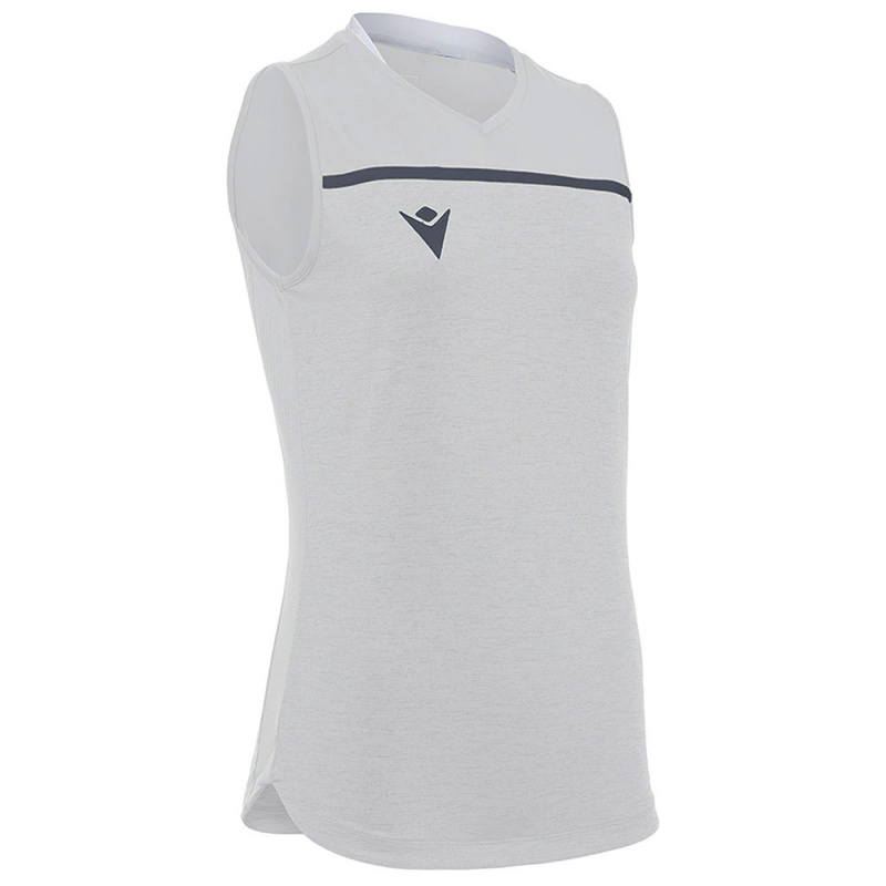 Майка волейбольная жен. MACRON Thallium, 20500128-WT-XL, р.XL, 92% полиэстер, 8% эластан, белый