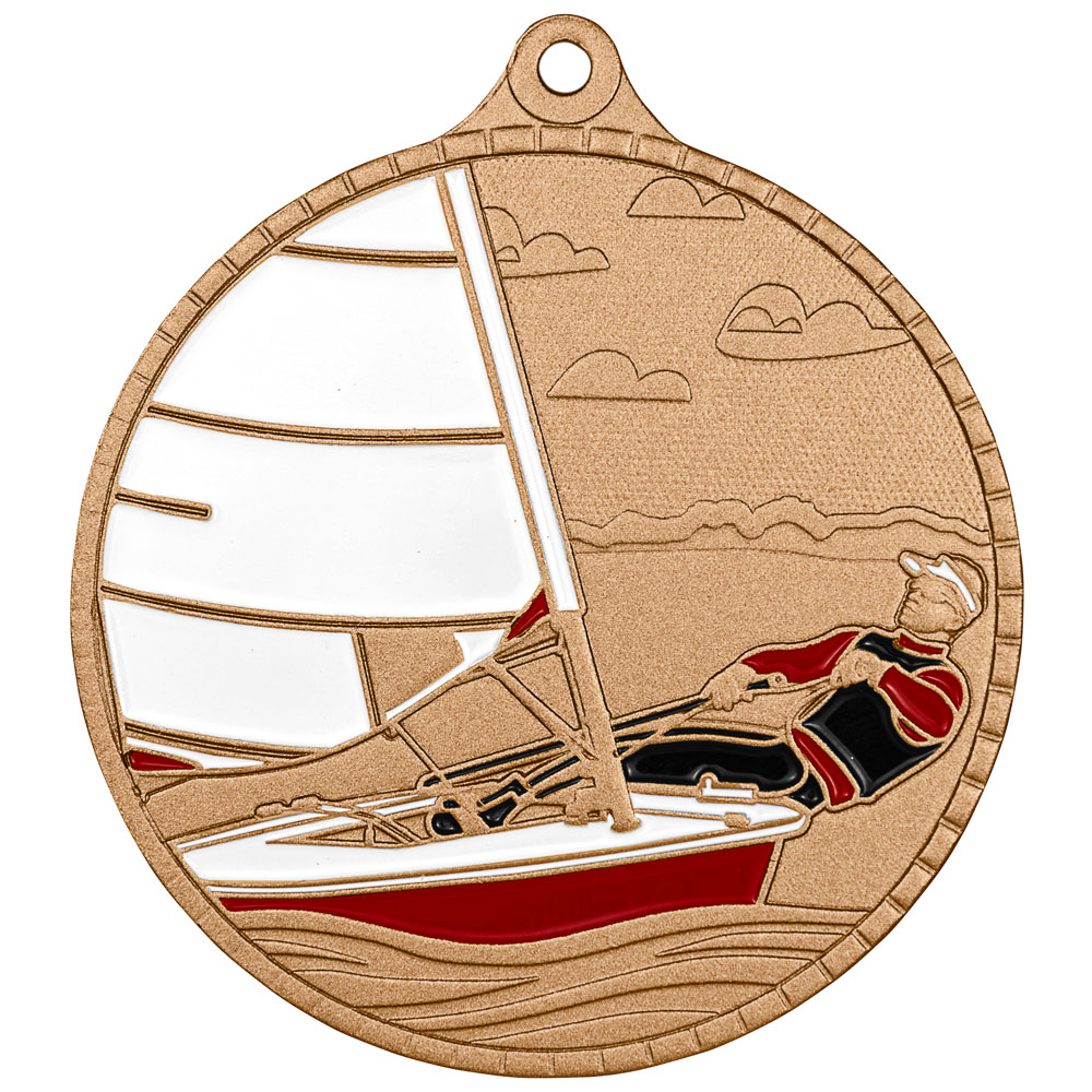 Медаль MZP 655-55/BМ парусный спорт (D-55мм, s-2 мм)