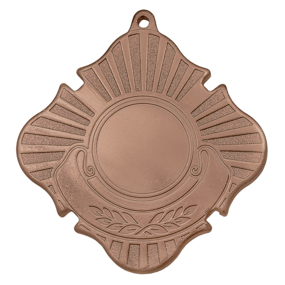 Медаль MZ 66-70/B (70х70мм, D-25мм, s-2мм)