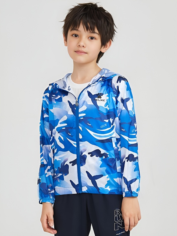 Детская ветровка KELME Skin Coat Blue