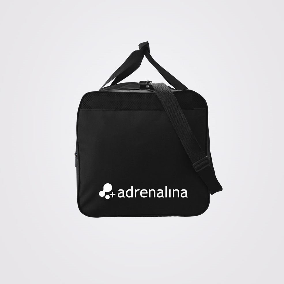 Сумка спортивная многофункц. +ADRENALINA Morgan 4304-049, полиэстер, черный
