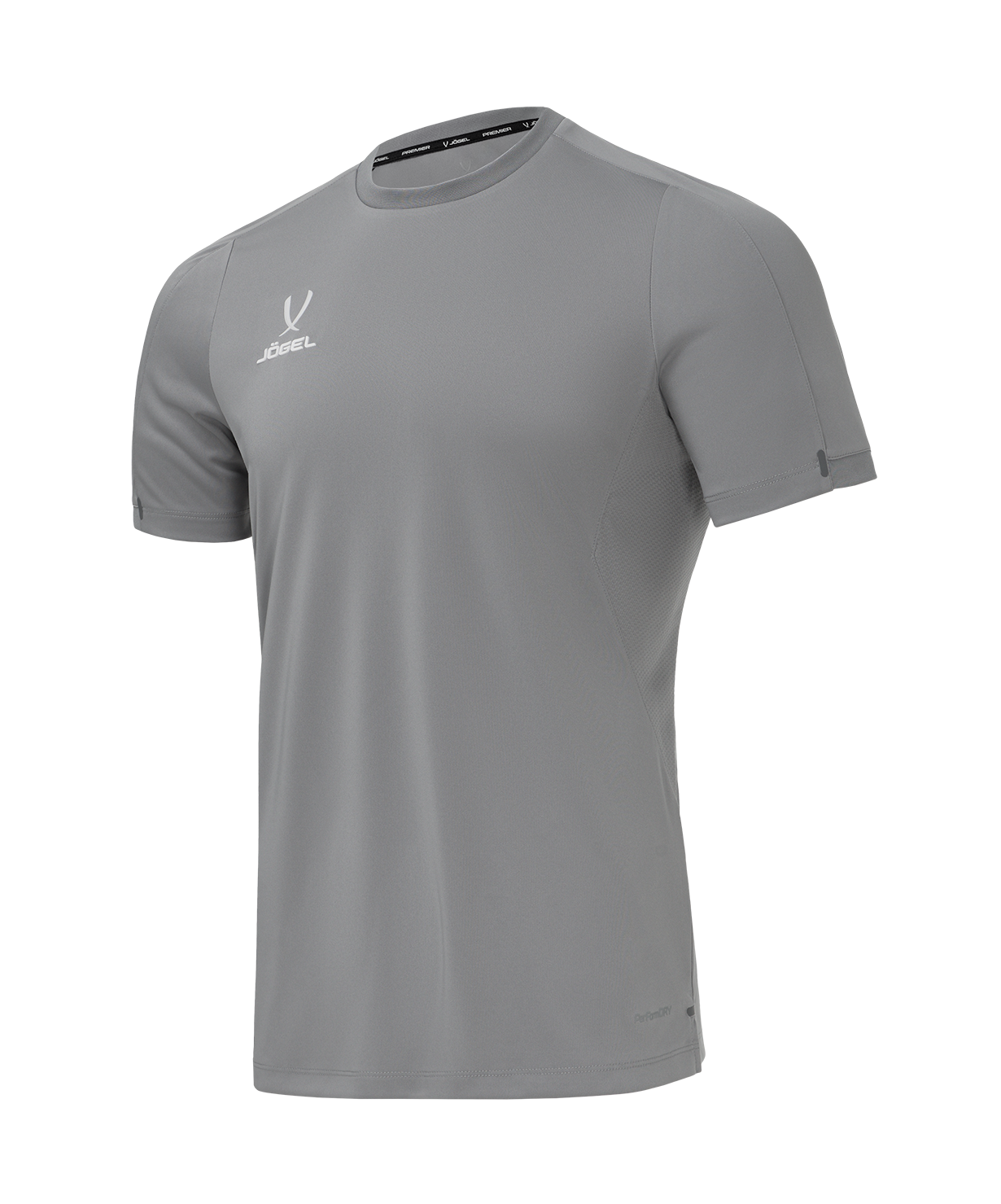 Футболка тренировочная JOGEL PREMIER PerFormDRY Training Poly Tee, серый