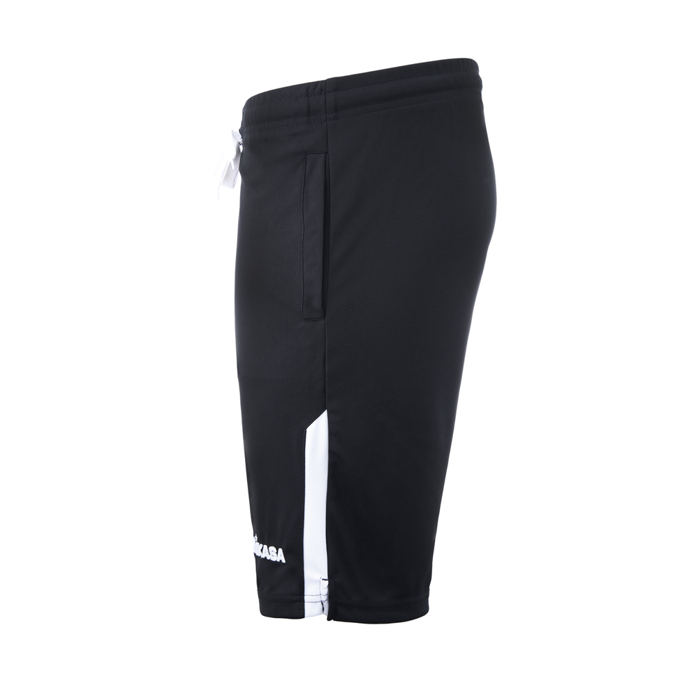 Шорты волейб. муж. MIKASA MT298-046-M, р.M, 100% полиэстер, черно-белый