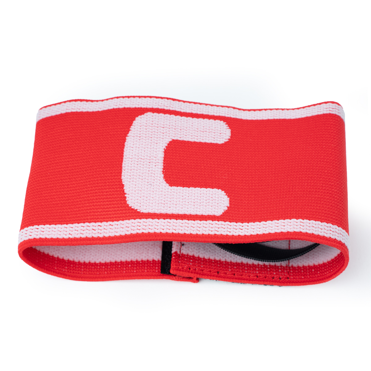 Капитанская повязка TORRES, SS11002-04, нейлон, безразмерная, красно-белый