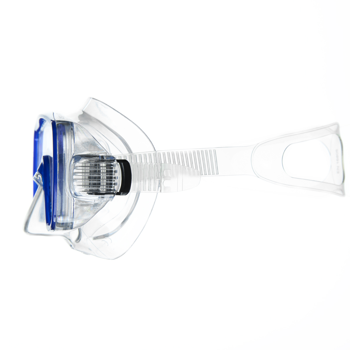Маска для плав. Salvas Domino Sr Mask, CA150C1TBSTH, закален.стекло, Silflex, р. Senior, синий