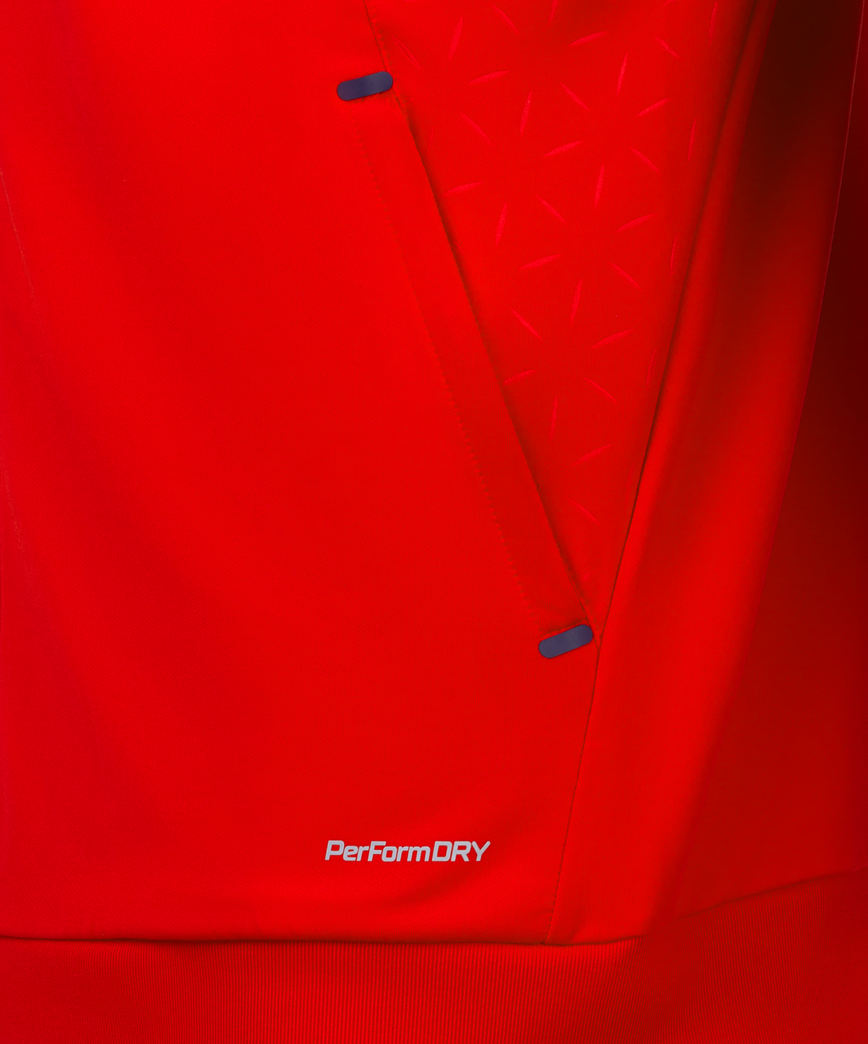 Джемпер тренировочный на молнии JOGEL NATIONAL PerFormDRY Training FZ Jacket, красный, размер YL