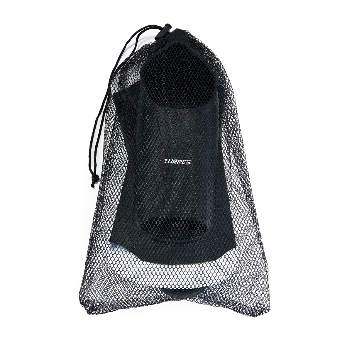 Ласты для бассейна TORRES F02, SWF022402BK, р. EU 36-38 (XS), черно-серый