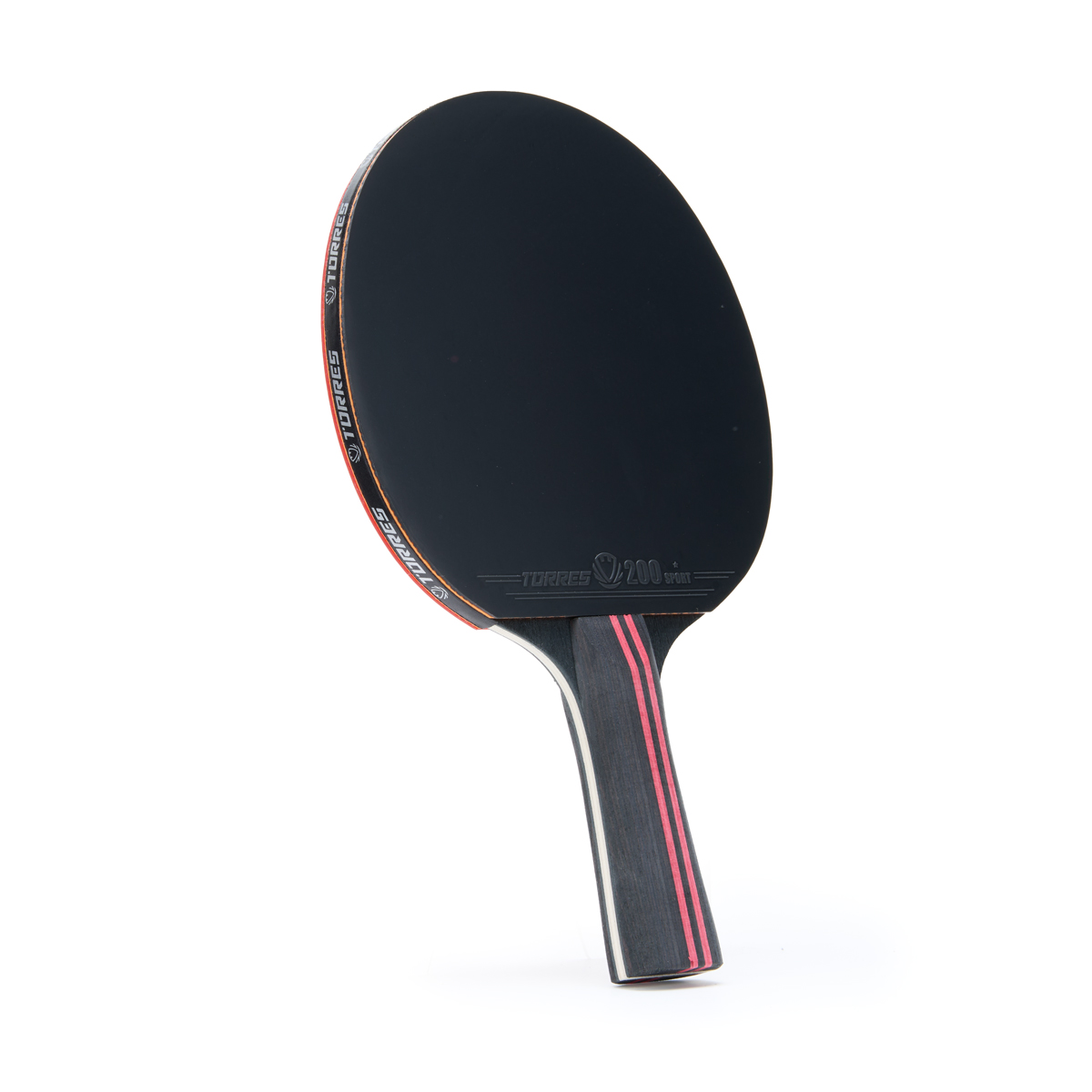 Ракетка для н/т TORRES Sport 1*, TT23005 для любителей, накладка 1,5 мм, конич. ручка