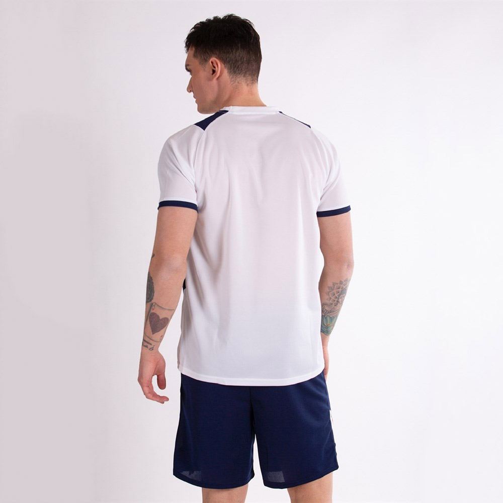 Форма волейб. муж. +ADRENALINA Tommy 1303-023-2XL, р.2XL, 100% полиэстер, бело-т.синий