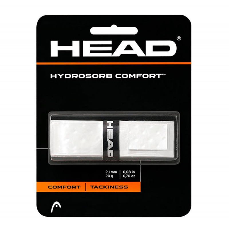Базовый грип HEAD HydroSorb Comfort, 285313-WH, 2.1 мм, 1шт, белый