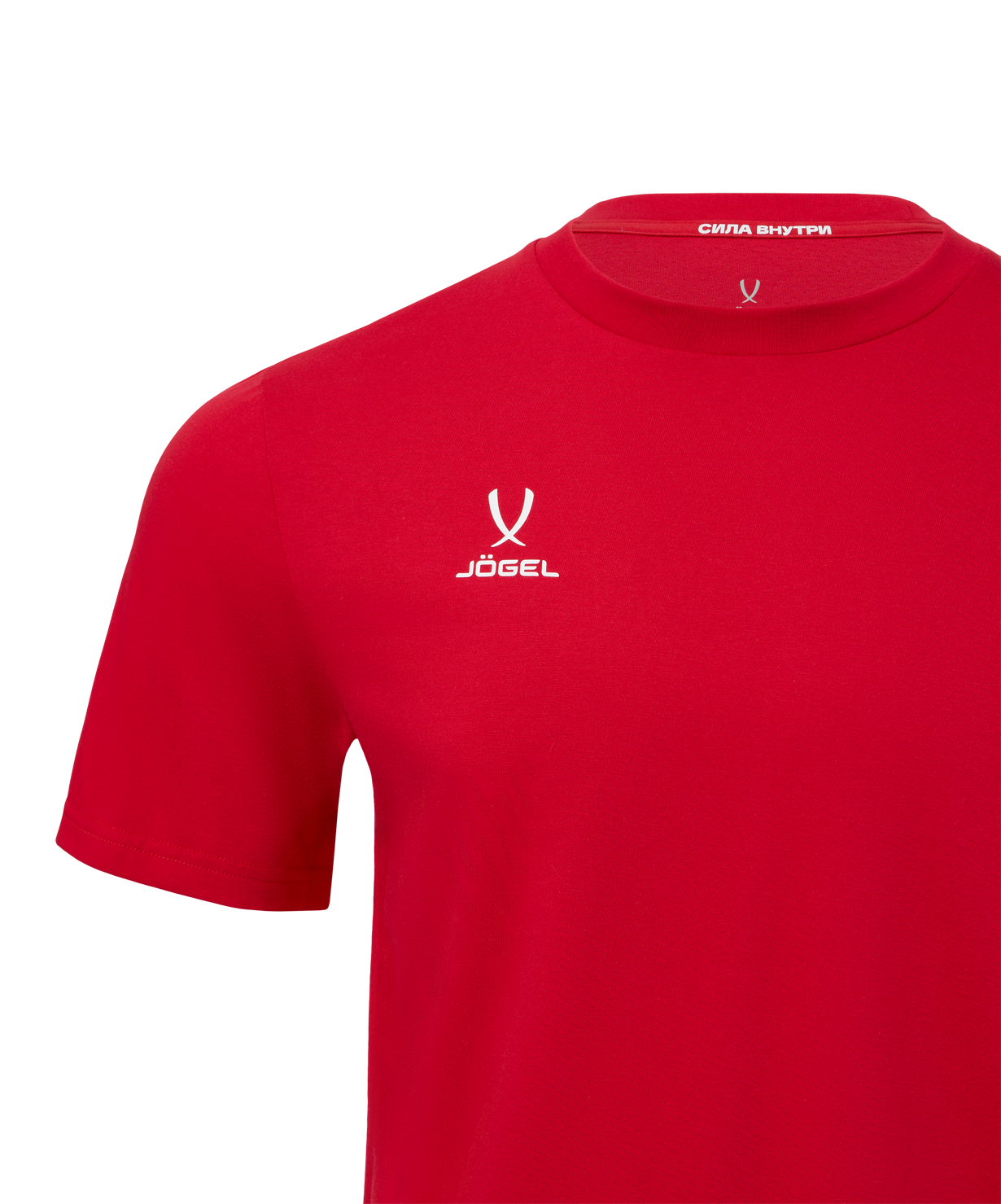 Футболка тренировочная JOGEL DIVISION PerFormDRY Training CVC R2, красный, размер L