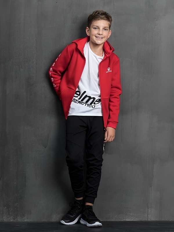 Детская толстовка KELME Boy's Knitted Jacket Red
