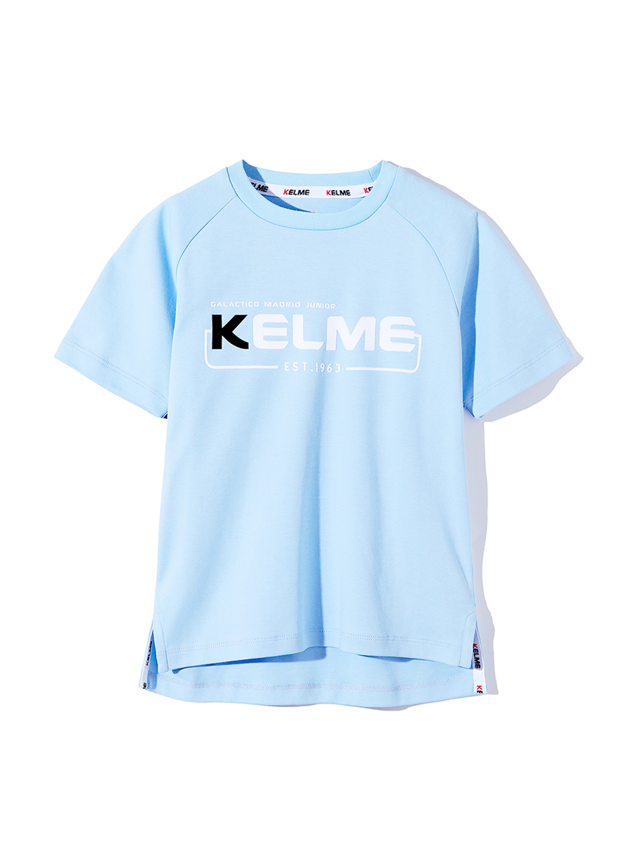 Детская футболка KELME Boys Short Sleeve T-Shirt Light Blue