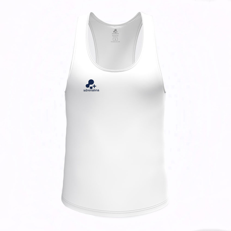 Майка пляжная муж. +ADRENALINA Sivar 1008-022-XL, р.XL, 100% полиэстер, белый