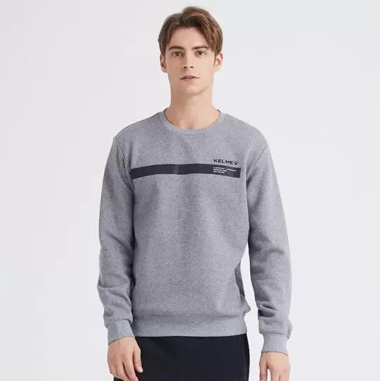Свитшот KELME Men's Round Neck Sweater Grey