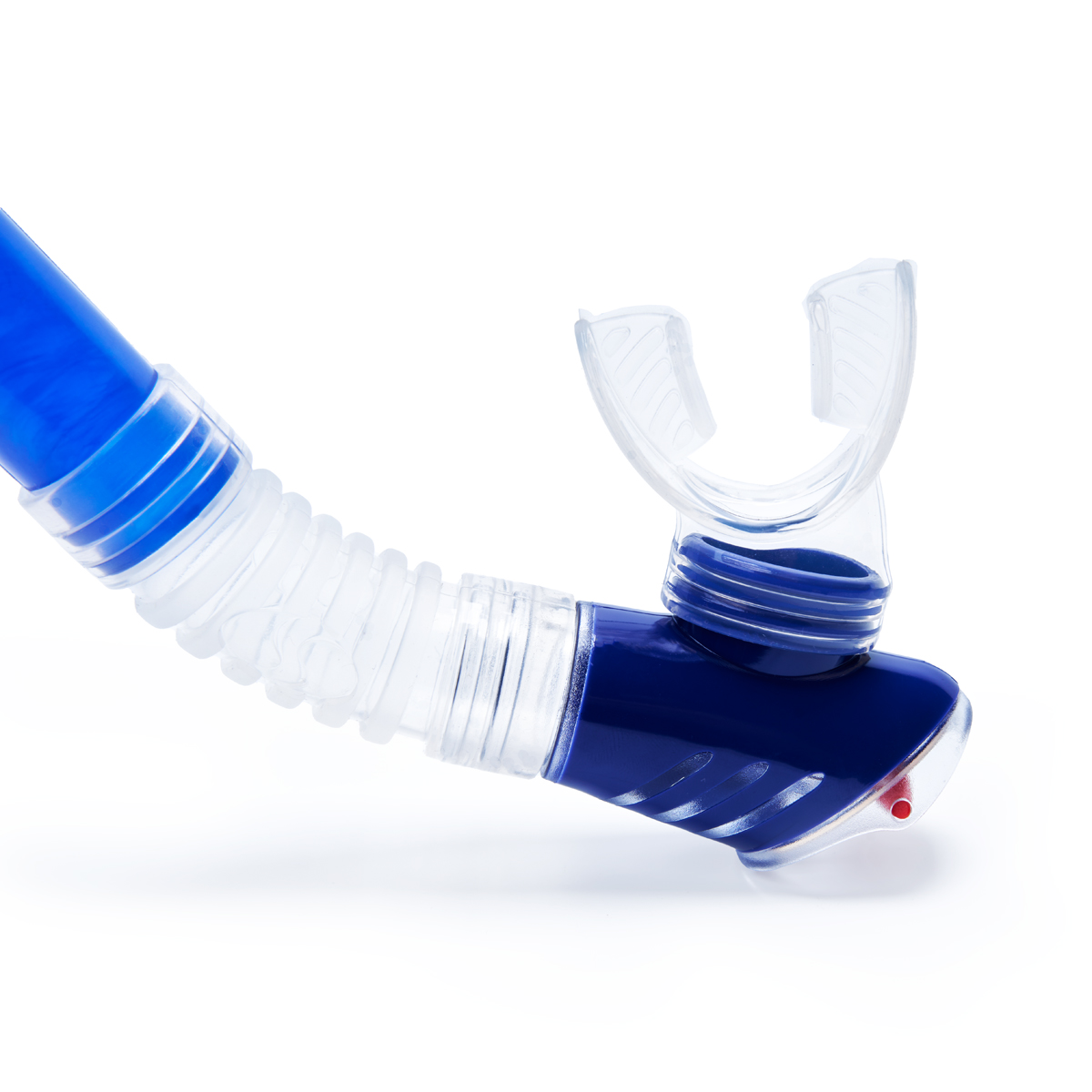 Трубка плавательная Salvas Splash Snorkel, DA190S9BBSTS, р. Senior, синий