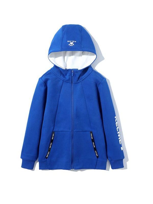 Детская толстовка KELME Boys Cardigan Sweater Blue