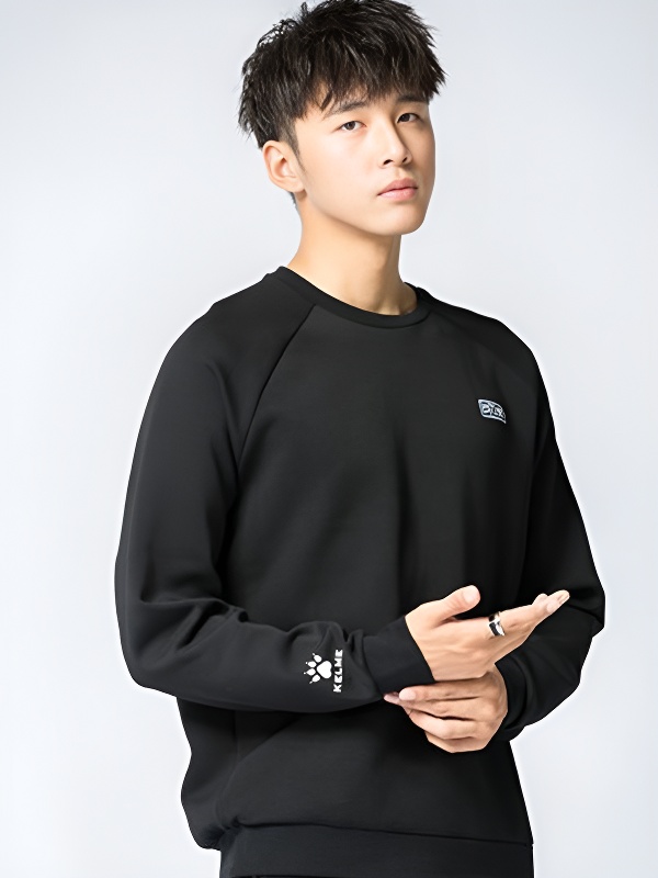 Свитшот KELME Men's Round Neck Sweater Black