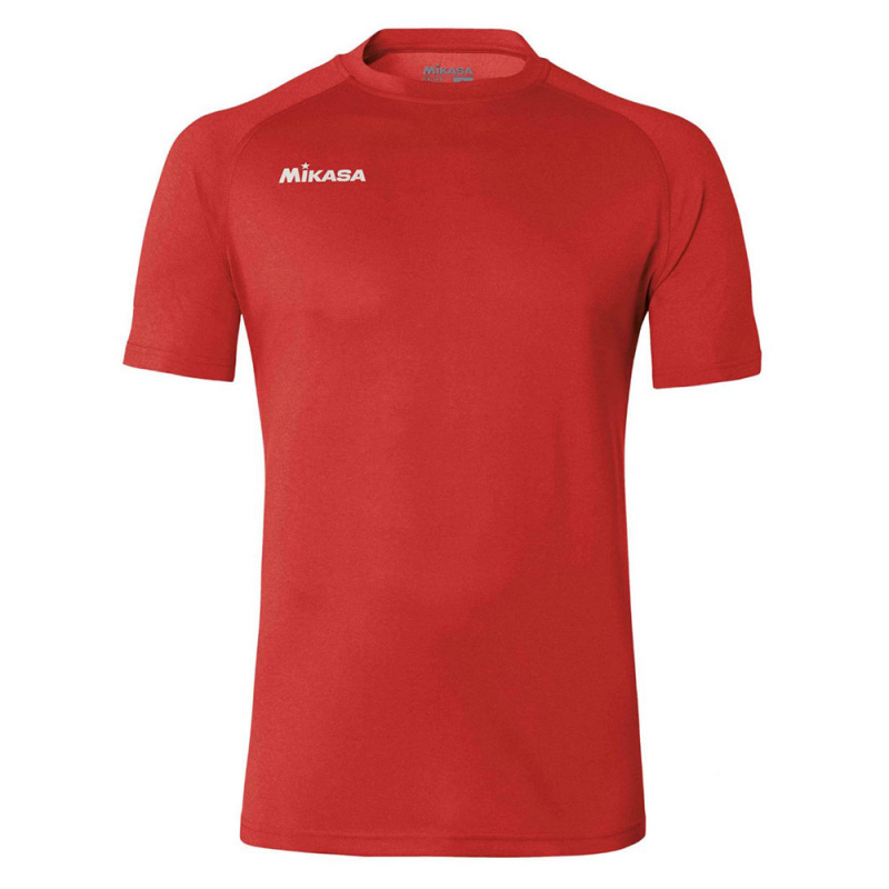 Футболка MIKASA MT193-04-3XL, р.3XL, 100% полиэстер, красный