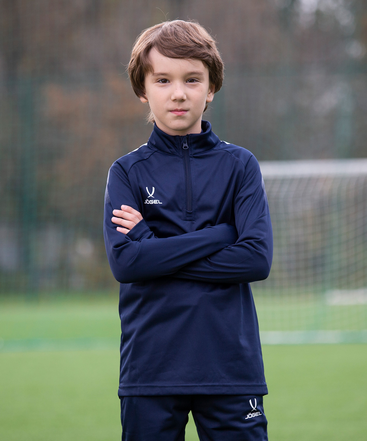 Джемпер тренировочный CAMP Training Top 1/4 Zip, темно-синий, детский, размер XS