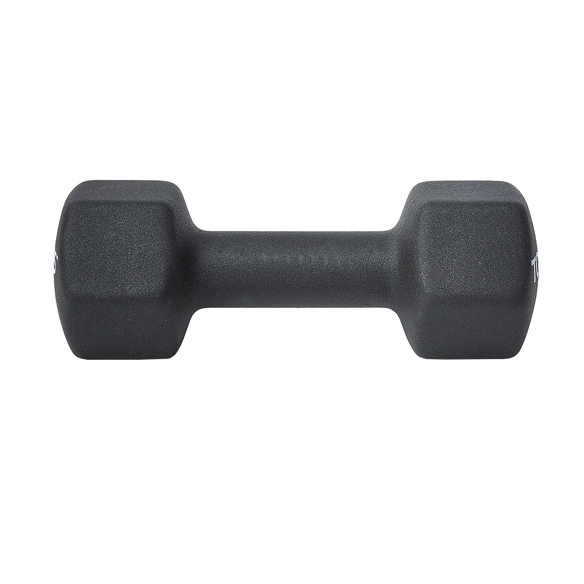 Гантель TORRES 5 кг, PL55015, металл в неопреновой оболочке, форма шестигранник, черный