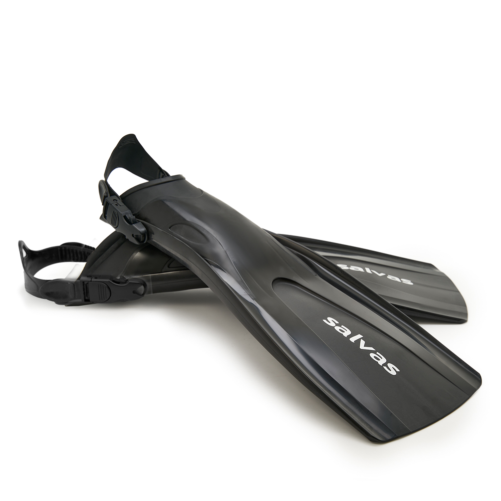 Ласты для плав. Salvas Hazard Plus Fin, BA160LXNNSTS,TPR и Novaflex, р.L/XL, черный