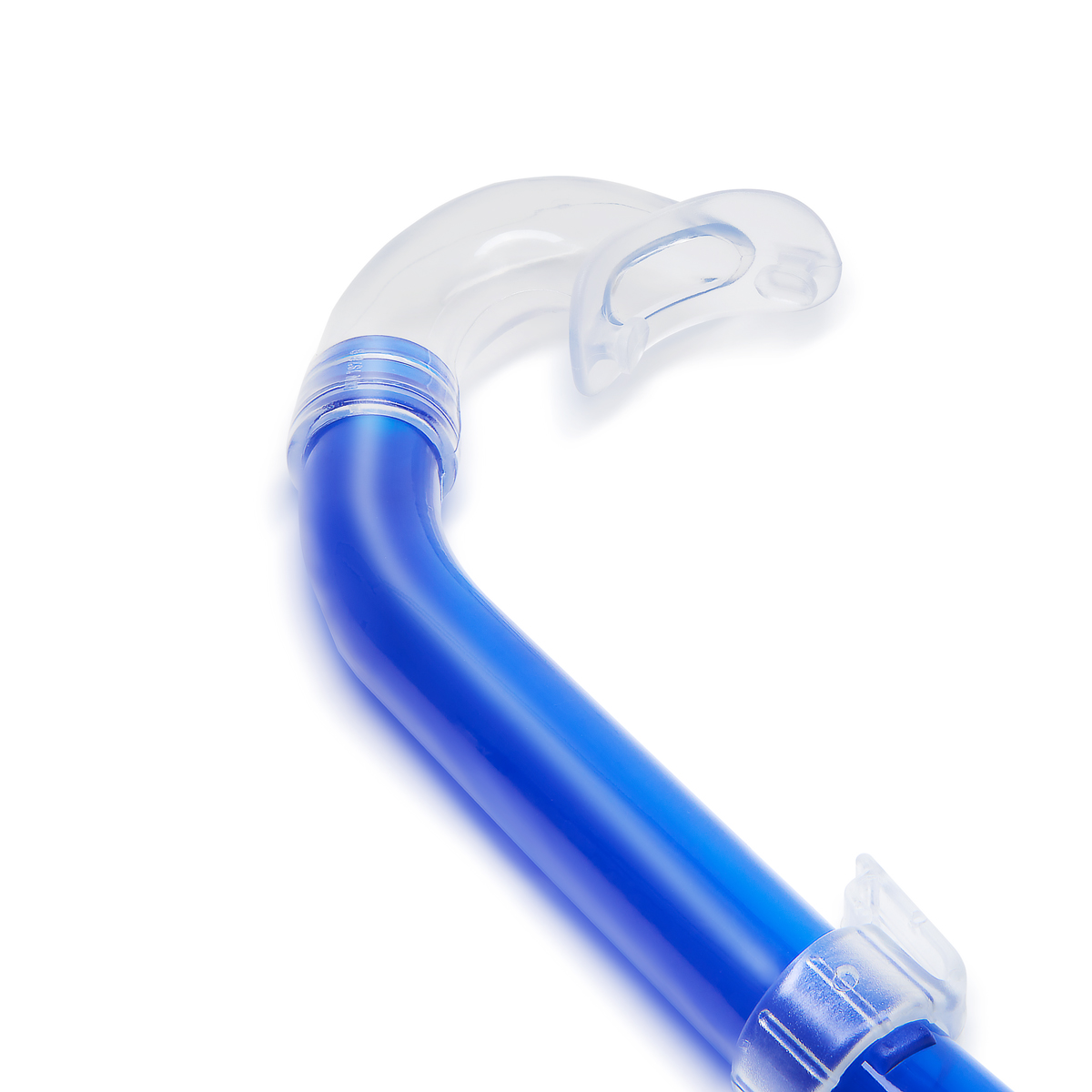 Трубка плавательная Salvas Fizzy Snorkel, DA137T0BTSTS, р. L, синий